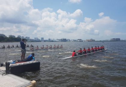 2018 Asian Rowing Cup I in Singapore from 26th, 29th April 2018